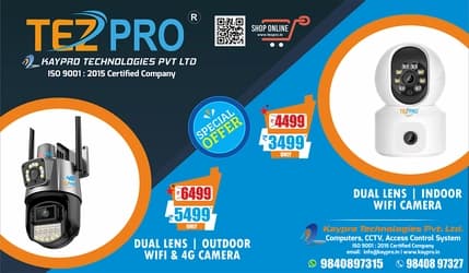 TezPro team providing professional CCTV installation in Chennai